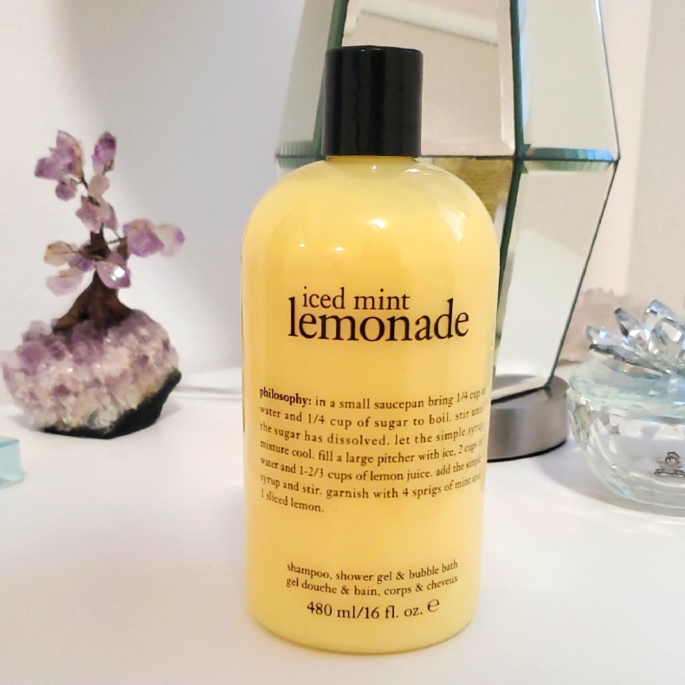 NEW Philosophy Iced Mint Lemonade Shower Gel 16 oz